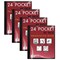 Better Office Products Presentation Book W/Clear Frt Pocket, 24 Pockets, Black, 85in x 11in Clear pkts, Art Portfolio, 4PK 32027 - alternate 1